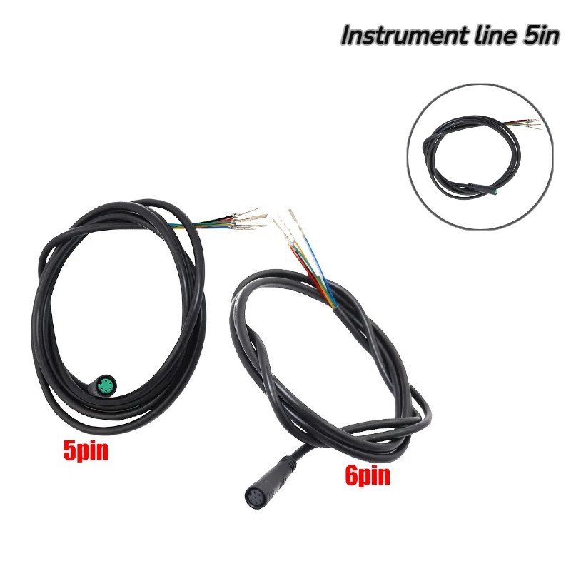 Data Cable Dashboard Controller 1Pcs 5pin/6pin Scooter For M4&M4 Pro  New E-Scooters Replacement Par