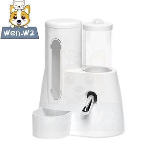 เครื่องให้อาหารหนูแฮมเตอร์อัตโนมัติ+ให้น้ำ 【สำหรับสัตว์ฟันแทะ】 รุ่นใหม่ ใช้ได้นานเวลาท่องเที่ยว ดูแลง่าย ราคาสบายกระเป๋า