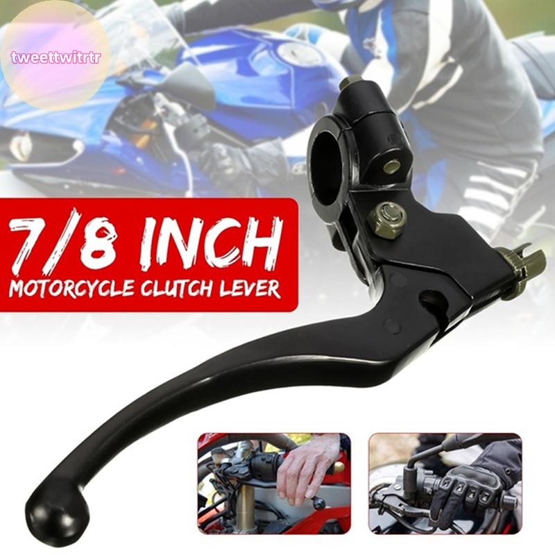 TRWITR Universal 22 มม.7/8 นิ้วรถจักรยานยนต์จักรยานซ้ายคลัทช์ Lever Handlebar Control TH