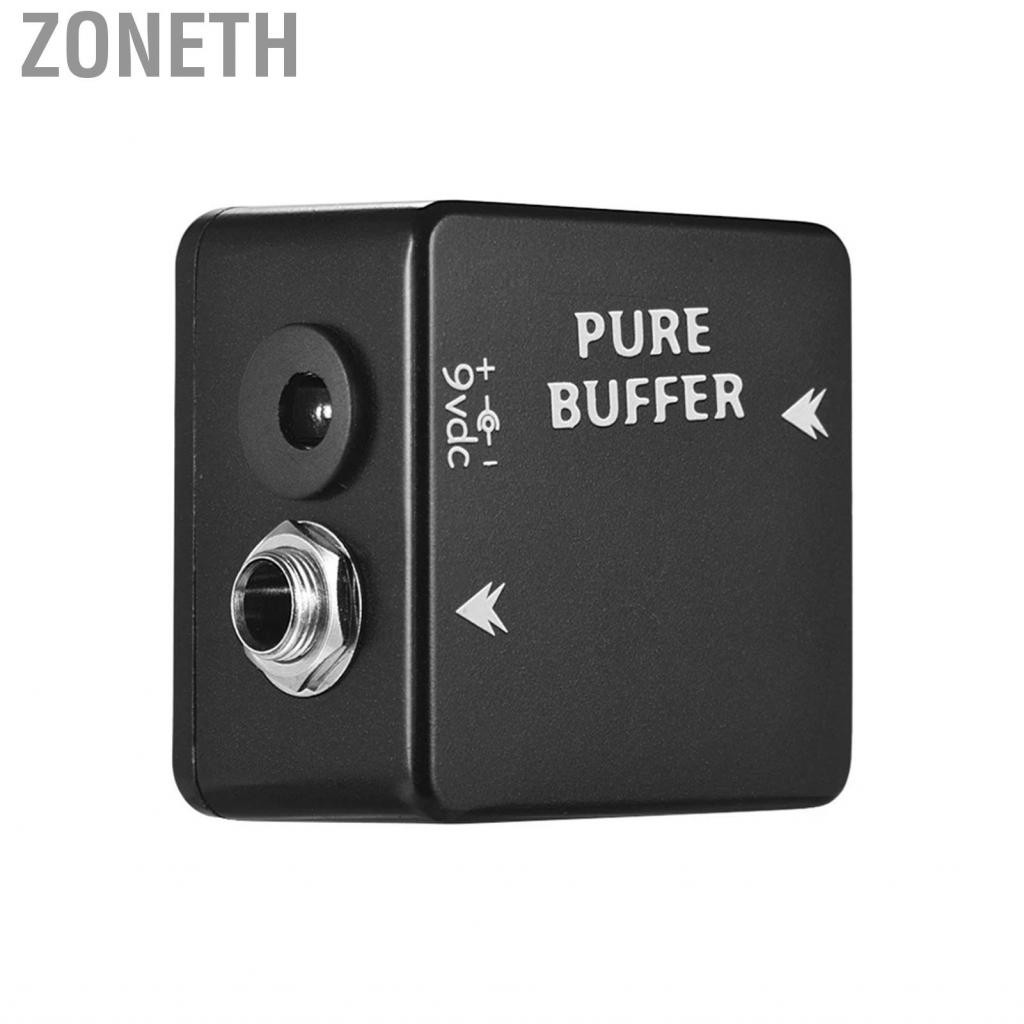 Zoneth Zoneth Btuty Pure Buffer Buffer Buffer Effect Pedal Full Metal Shell