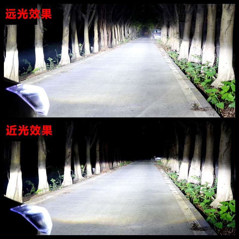 Dongfeng Liuqi Chenglong L3H6L2T7M5M7T5H7M3H5 led ไฟหน้า Low Beam High Beam ดัดแปลงรถบรรทุกหลอดไฟ