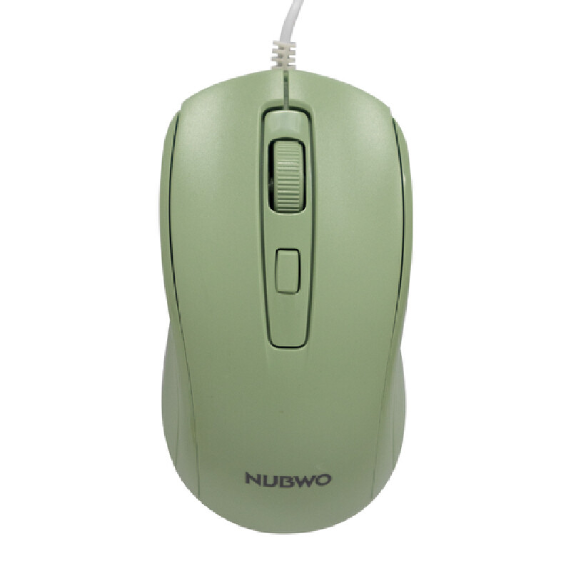 NUBWO เมาส์ออพติคอล รุ่น NM157 สีเขียว