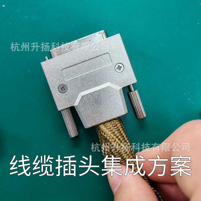 SCSI68 ปลั๊กส่วนขยาย VHDCI Connector พร้อมสายเชื่อมสายไฟ DB36 DB44 DB68 การเชื่อมต่อมอเตอร์