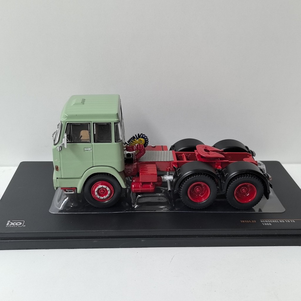IXO 1/43 HENSCHEL HS 19 5S 1966 Trailer Truck Model Alloy Real Shooting Non-คืนเงินได้ Non-Exchange 