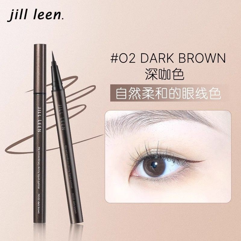 JILL LEEN 炫色卧蚕眼线液笔精细毛刷头流畅速干不掉渣学生新手女JILL LEEN Dazzling Silkworm Eyesqcpsh067waj2th20251005
