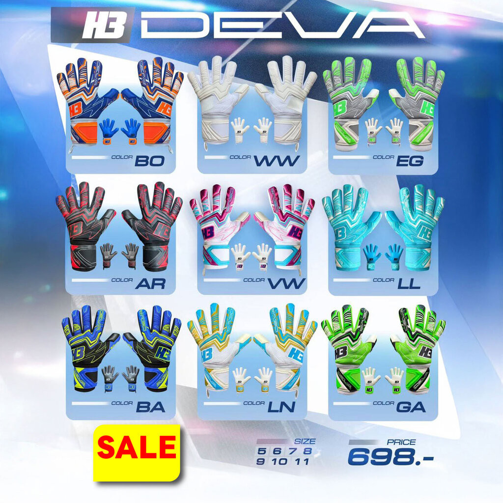 H3 ถุงมือผู้รักษาประตู DEVA2