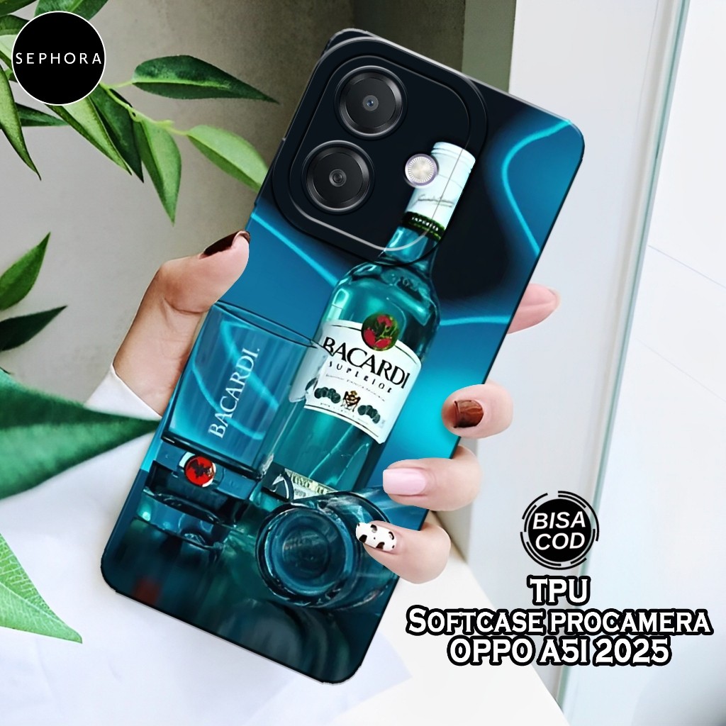 เคส HP ล่าสุด OPPO A5i 2025 - เคสแฟชั่นแบรนด์ - OPPO A5i 2025 Softcase - เคสกล้อง Pro - เคส OPPO A5i