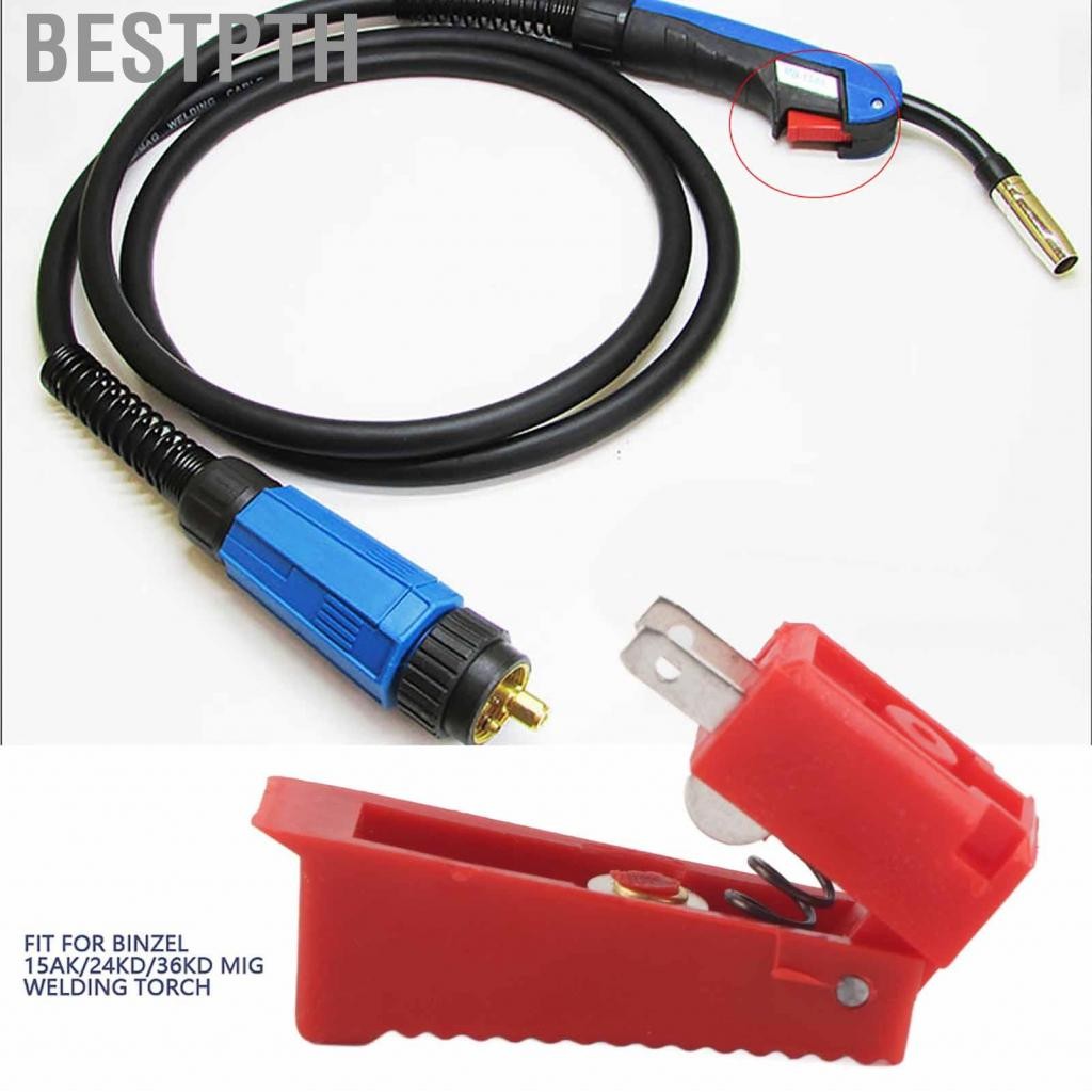 Bestpth Bestpth ความไวสูง Trigger Switch Fit 15AK 24KD 36KD ไฟฉายเชื่อม MIG 5 ชิ้น