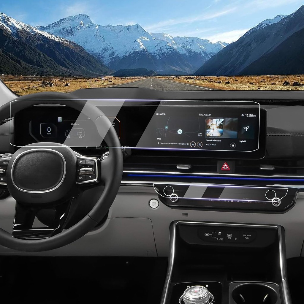 LUWU 2025 Kia K5 ป้องกันหน้าจอใช้งานร่วมกับ 2025 Kia K5 อุปกรณ์เสริม 2025 Kia K5 LXS/GT/GT-Line/EX ป