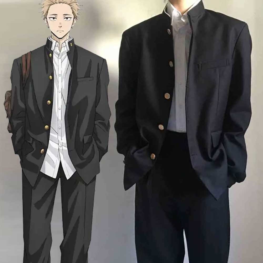 QU Tsumugi Rintaro คอสเพลย์ชุดนักเรียน สำหรับผู้ชาย