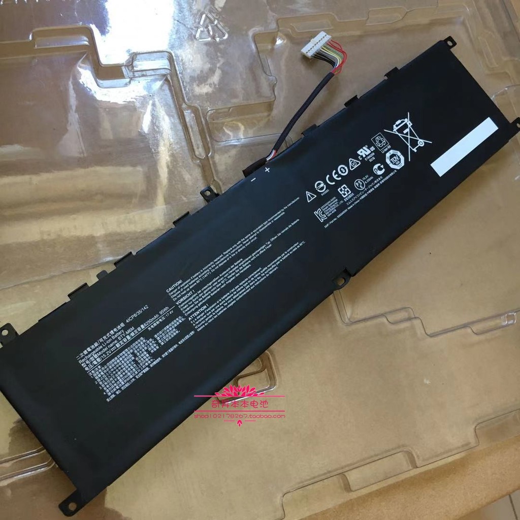 แบตเตอรี่ MSI/MSI GS66 Stealth 10SF Creator 15 ของแท้ใหม่เอี่ยม BTY-M6M
