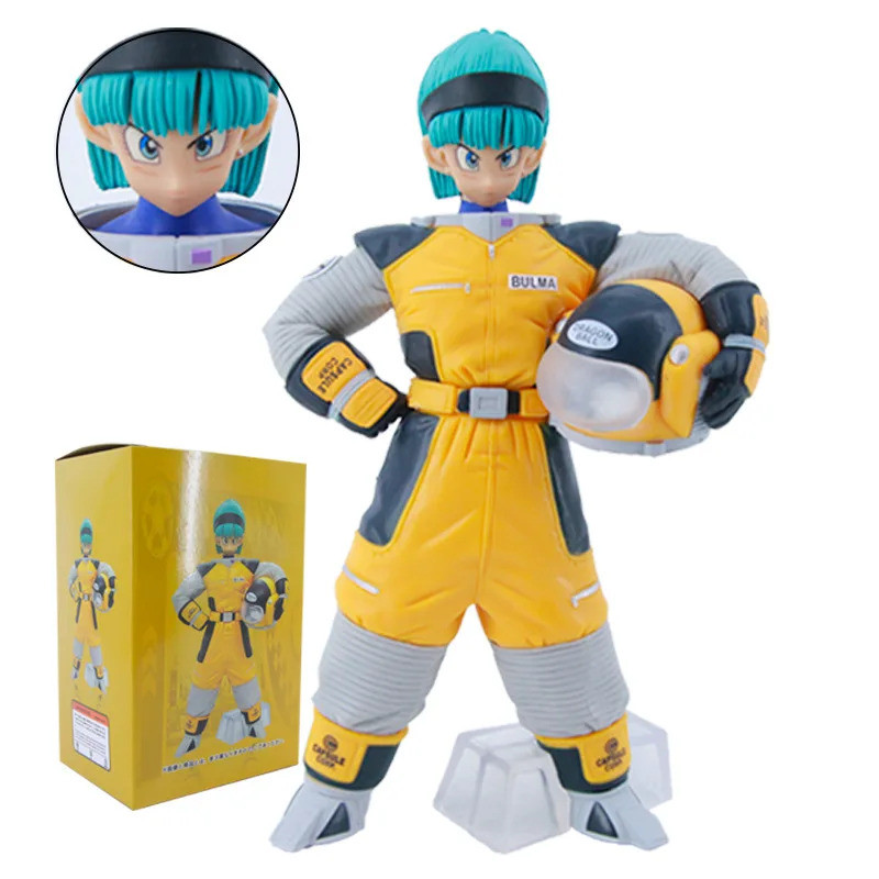 Dragon Ball Z ในสต็อก Bulma Namek รูป Space ชุด Bulma Action Figure 21 ซม.Pvc รูปปั้นคอลเลกชันของเล่