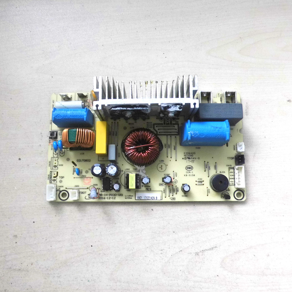 เหมาะสําหรับหม้อหุงข้าวแผงวงจรควบคุมบอร์ดจ่ายไฟ MB-IH-P03D-V01 ทดสอบชิ้นส่วนถอดชิ้นส่วนง่าย