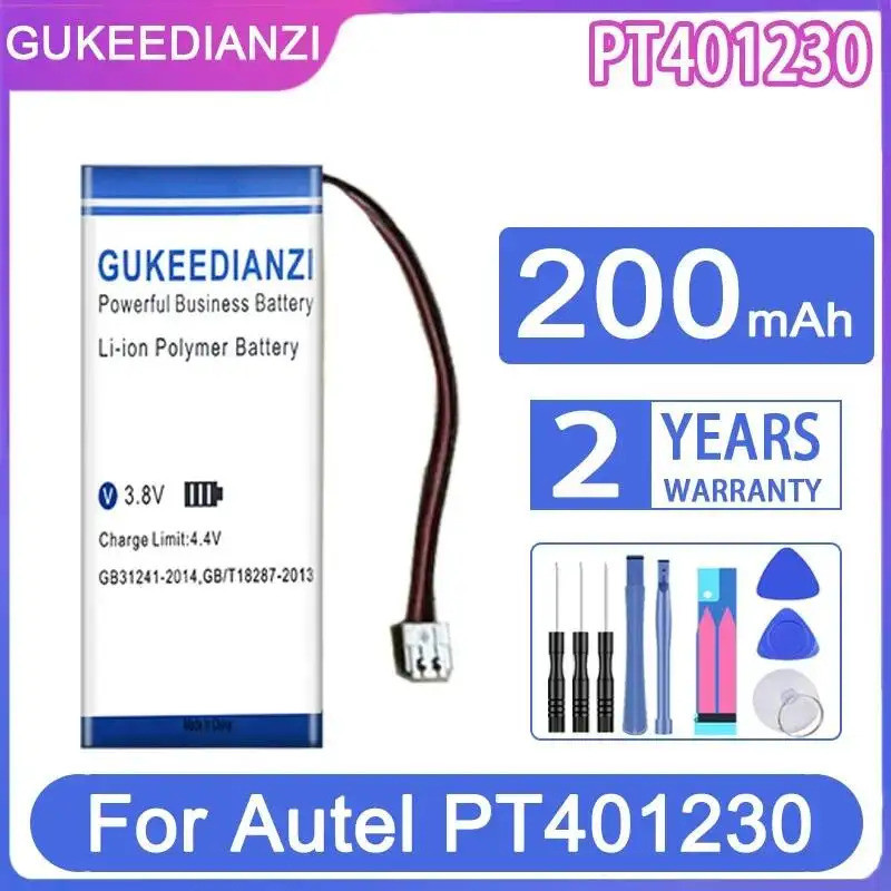 สําหรับ Autel PT401230 แบตเตอรี่200มิลลิแอมป์ชั่วโมงประสิทธิภาพสูง