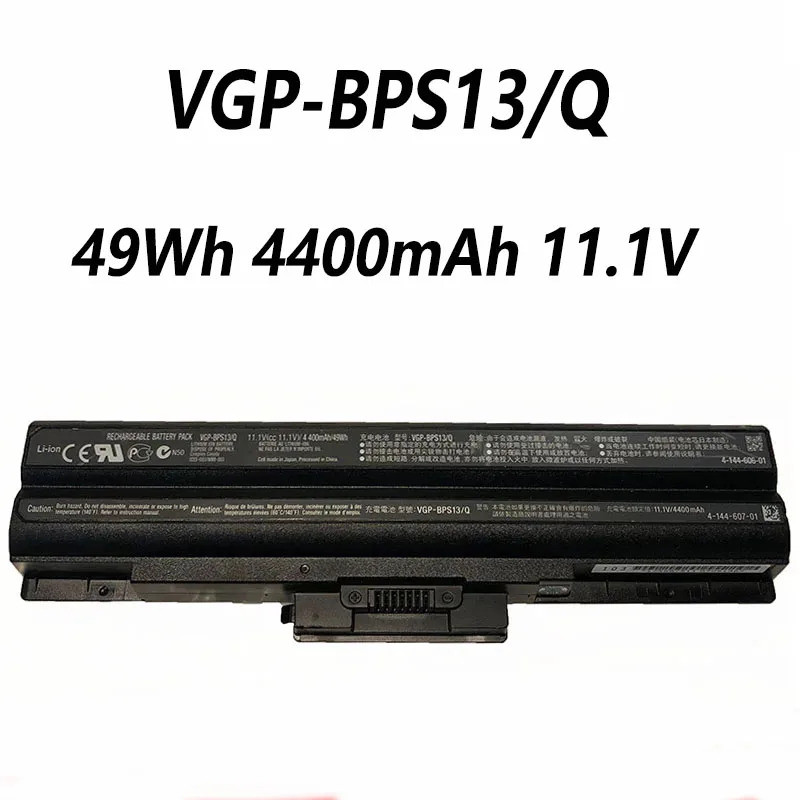 VGP-BPS13/Q 49Wh 4400mAh 11.1V แบตเตอรี่แล็ปท็อปสําหรับ Sony VGP-BPS21 VGP-BPS21A VGP-BPL13-BPS13A/B