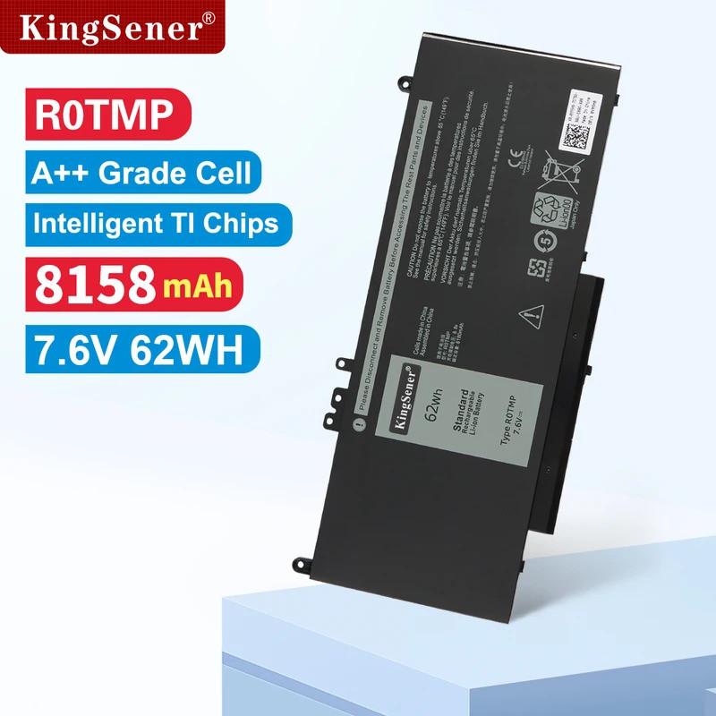 Kingsener ROTMP แบตเตอรี่แล็ปท็อปสําหรับ DELL Latitude 14 5450 E5450 15 5550 E5550 Series โน้ตบุ๊ค R