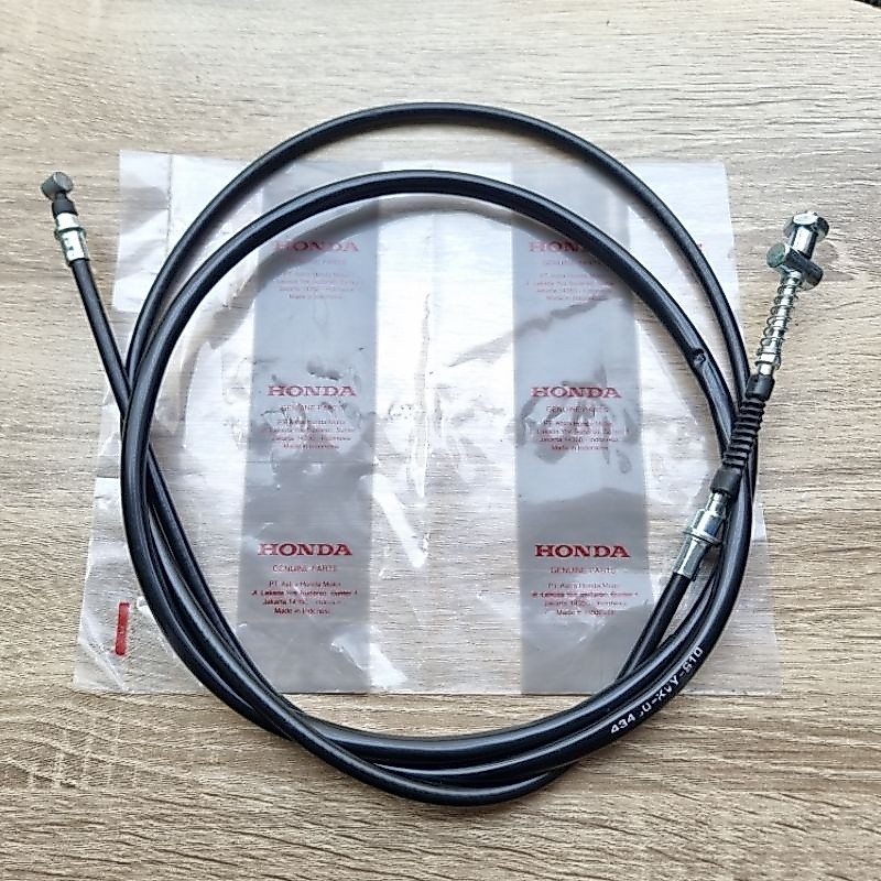 สายเบรคหลัง Honda Beat Vario Spacy Scoopy คาร์บูเรเตอร์ Part QM