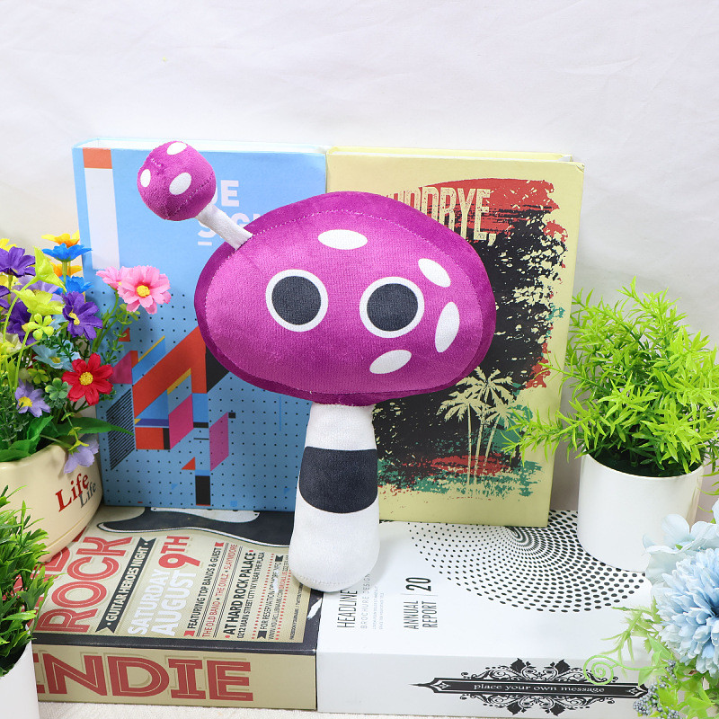 ของเล่น Sprunki Plush Rhythm Box Mushroom Box Doll Plush Toy/Beads 6.14