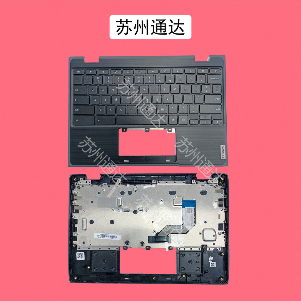 ยี่ห้อใหม่ Lenovo Lenovo Chromebook 100E 2nd Generation C กรณีคีย์บอร์ด Palm Rest 5CB0T79741