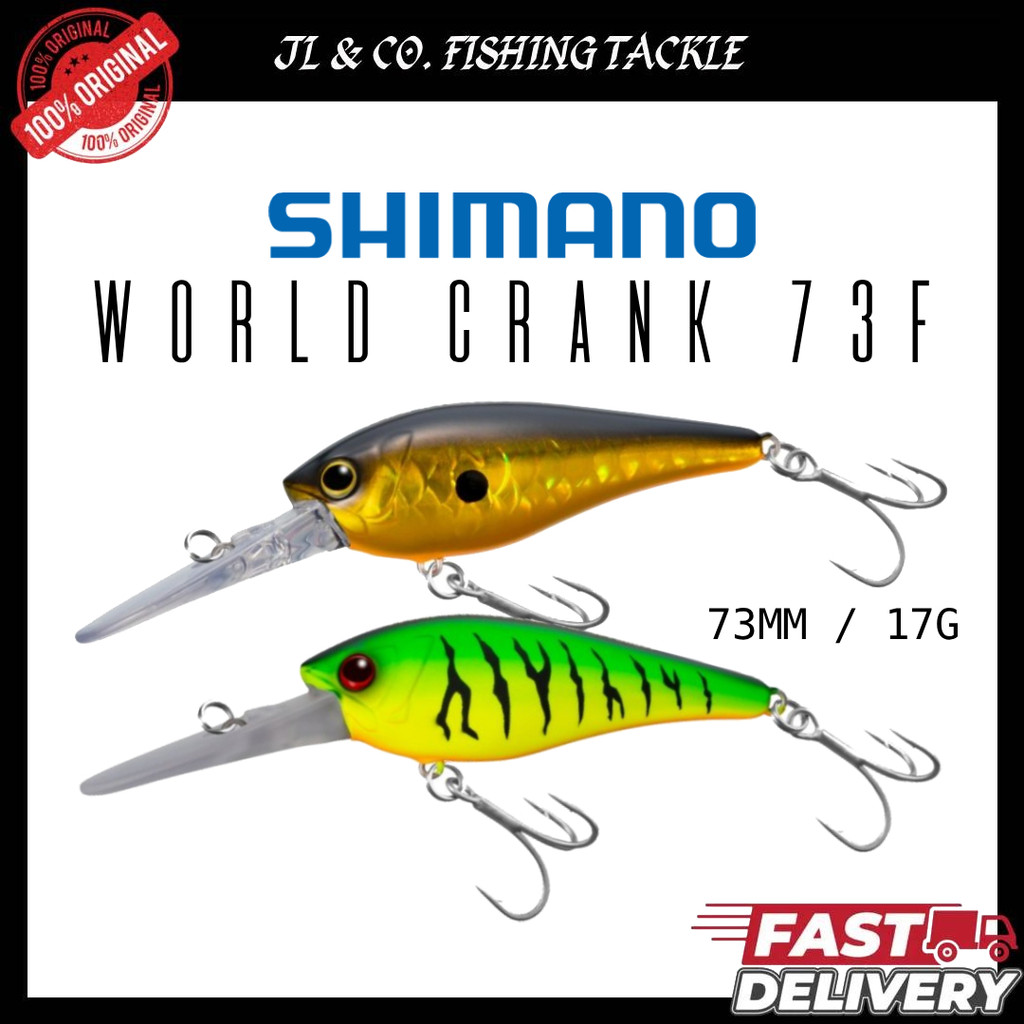 SHIMANO WORLD CRANK 73F JET BOOST GEWANG FISHING LURE 73MM / 17G Z7C73ZE