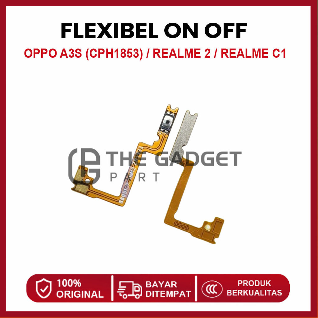 FLEXIBLE ON OFF A3S (CPH1853) / RELME 2 / RELME C1 ORIGINAL