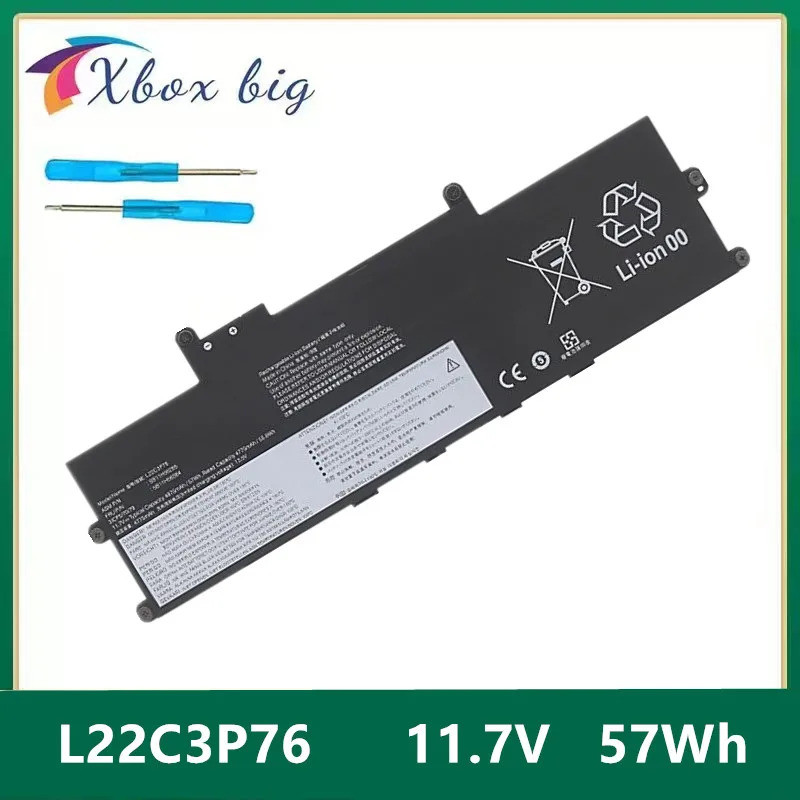 L22C3P76 L22M3P77 L22D3P78 11.7V 57Wh แบตเตอรี่แล็ปท็อปสําหรับ Lenovo Thinkpad X1 คาร์บอน AI 2024
