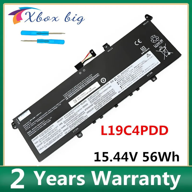 L19D4PDD L19M4PDD L19C4PD แบตเตอรี่แล็ปท็อปสําหรับ Lenovo 5B10Z37621 SB10Z37619 5B10Z37617 5B10Z3761