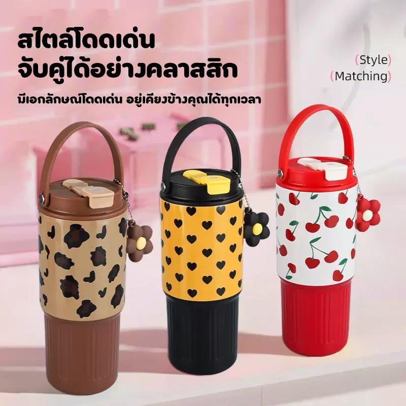 แก้วเก็บความเย็น 750มล. แก้วน้ำเก็บอุณหภูมิ สแตนเลส316 แก้วแช่เย็น แก้วน้ำลายน่ารักๆ แก้วน้ำเก็บความเย็น