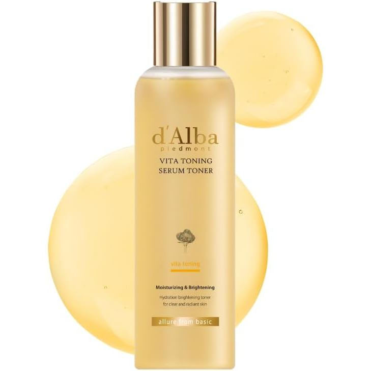 DalbaPiedmontTruffleVitaToningSerumToner,GlasswithDoubleVitamincare,FaceMoisturizer,(6.09fl.oz) HCZB