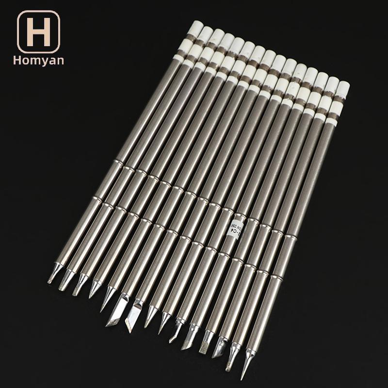 Tianyuaneee T12 เคล็ดลับหัวแร้ง T12-K I ILS J02 J02 JL02 KU สําหรับ Hakko Fx951 DIY T12 สถานีบัดกรีชุดเครื่องมือเชื่อม Well