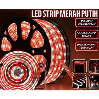Striplight Paketan 1/2/3/4/5/6/7/8/9/10M Langsung Nyala ANTI RIBET , LED Lampu Strip 5050 AC 220V