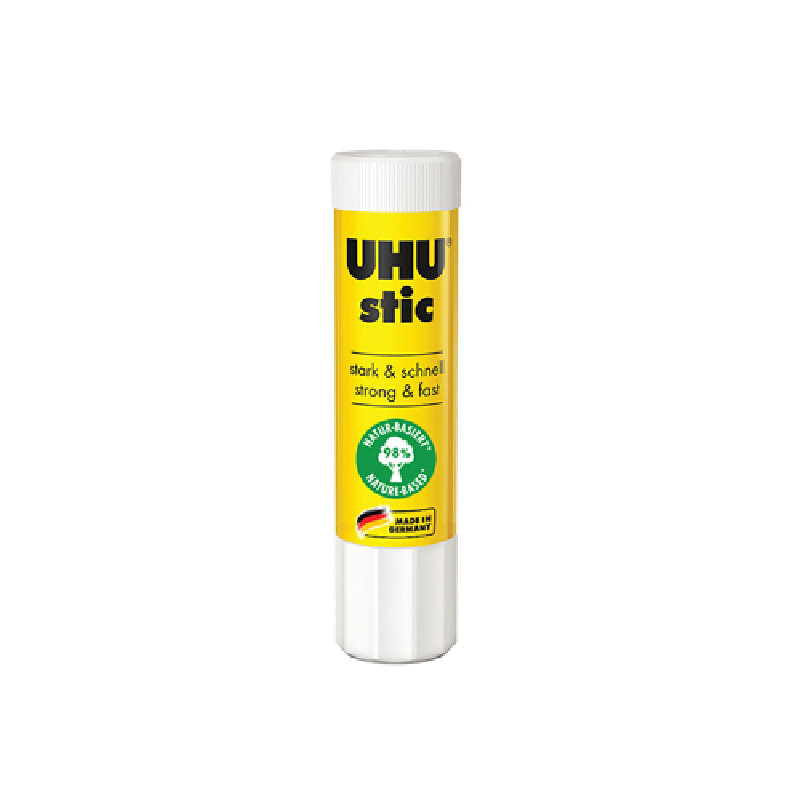 UHU กาวแท่ง รุ่น 189 เนื้อกาวสีขาว ขนาด 21 กรัม (ผลิตในเยอรมนี)