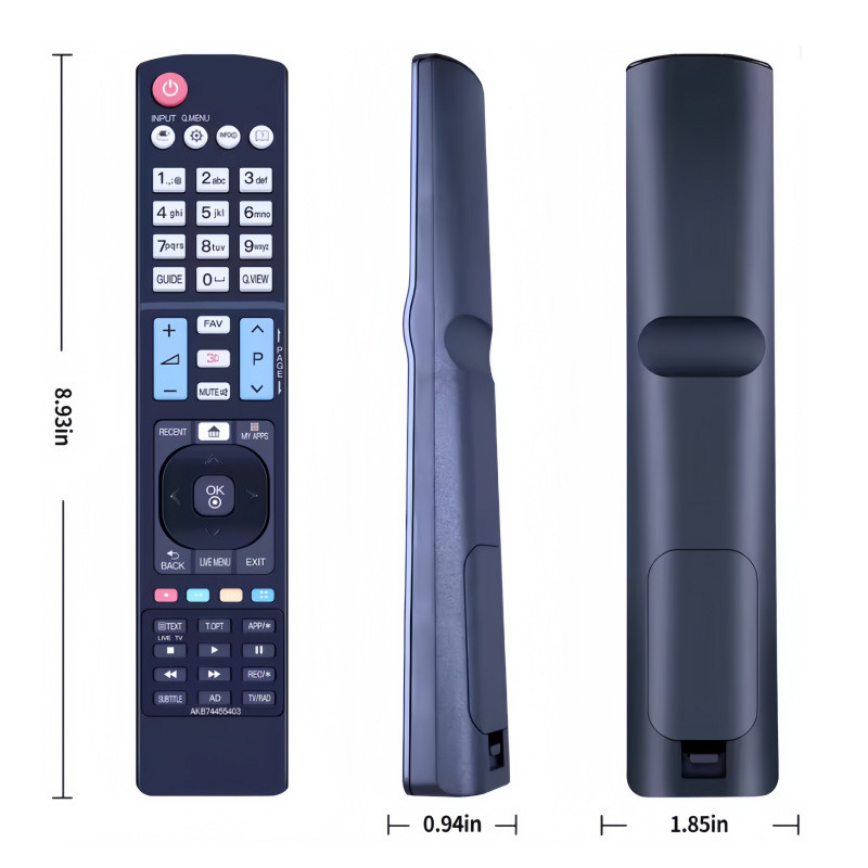 ลูกชาย74455403เหมาะสําหรับรีโมทคอนโทรล LG TV 42LF652V 42LF653V 42LF640V 5LF640