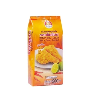 แป้งชุบทอดปรุงสำเร็จ รสเผ็ดร้อน ตราอังเคิลบาร์นส์ ขนาด 500 กรัม Tempura Flour (01-0262)