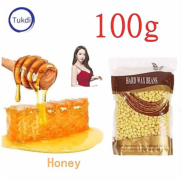 แว็กกำจัดขน100g Honey Hard wax Bean แว็กกำจัดขน ทำเองง่ายๆที่บ้าน ของแท้!! ไม่จำเป็นต้องจ่ายแพง A69