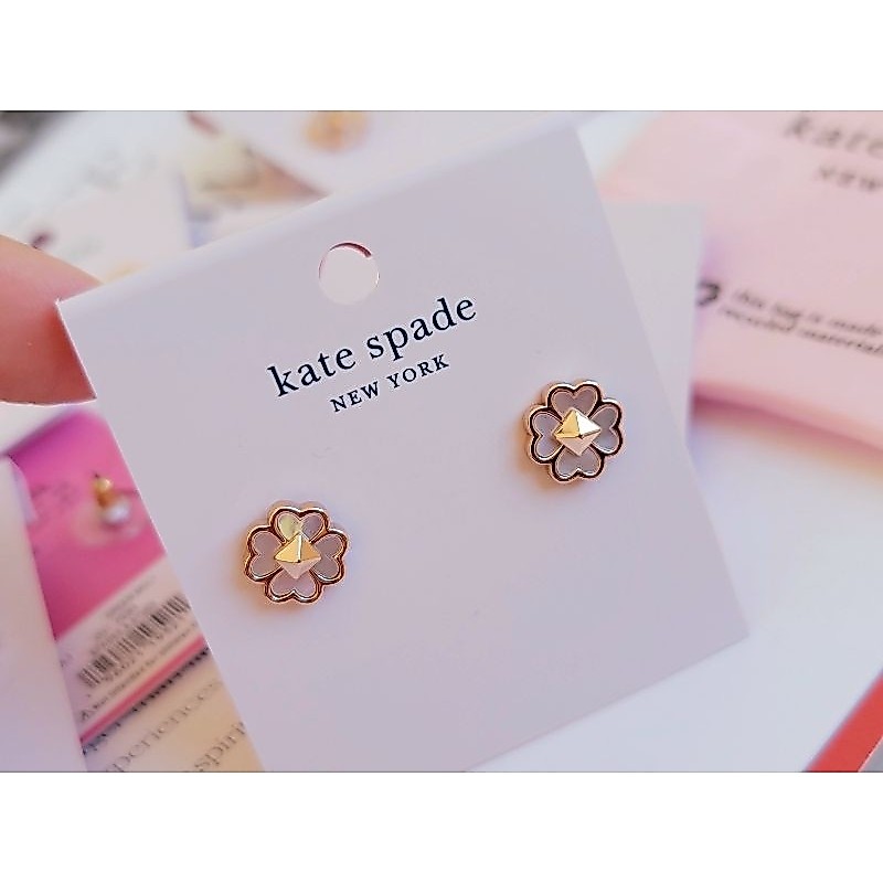 ต่างหู Kate spade ดอกจิก ไม่มีถุงผ้า