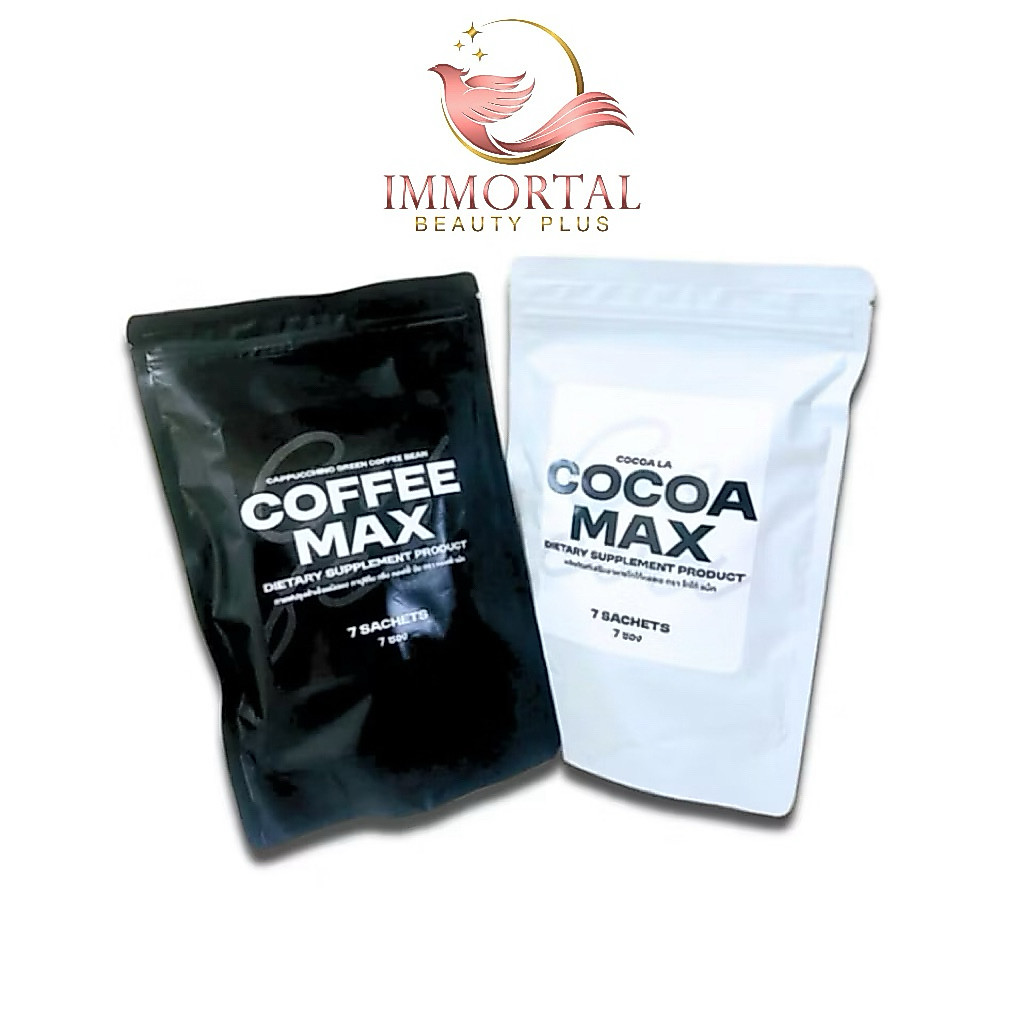 แท้💯% กาแฟ-โกโก้ แม็ก Max 7 ซอง. ราคา/1 ซอง พี่หนิงคอฟฟี่ พี่หนิงโกโก้ พี่หนิงไฟเบอร์ กาแฟพี่หนิง โก้พี่หนิง
