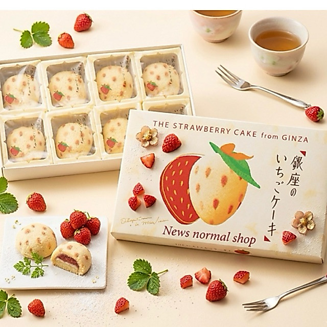 Tokyo banana strawberry เค้กสตรอเบอรี่จากญี่ปุ่น