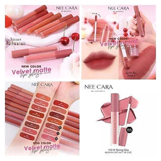 Nee Cara Velvet Matte Lip Glaze (NA1961) นีคาร่า เวลเวท แมท ลิป เกรซ.