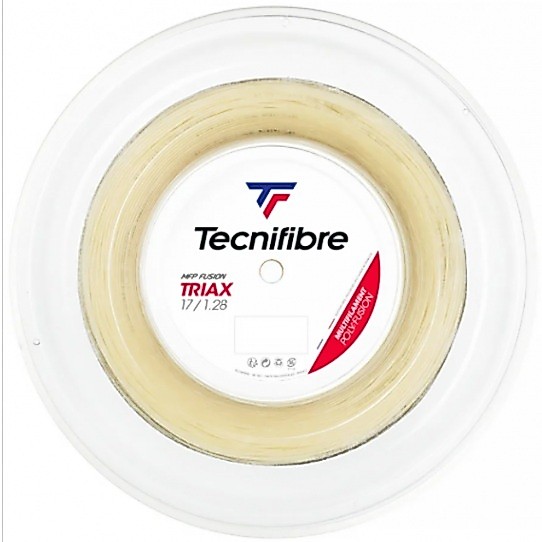 Tecnifibre เอ็นเทนนิส Triax 17/1.28mm Tennis Strings (ตัดแบ่ง)