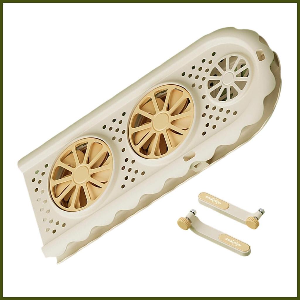 Air Conditioner Vent Deflector เครื่องปรับอากาศหมุนได้ Airwheel Wind Blocker AC Airflow Control Defl