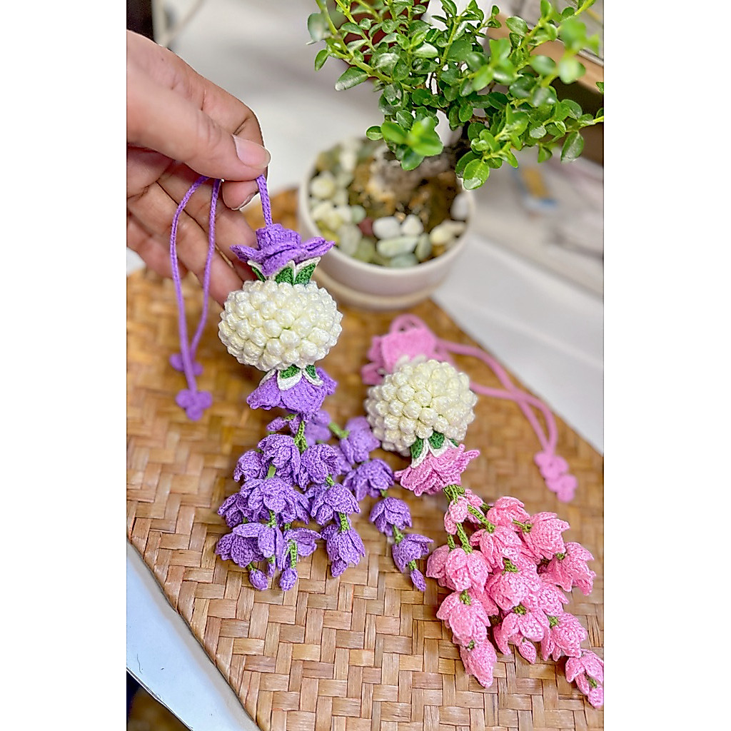 มาลัยหน้ารถ 🌸พวงตุ้ม🌸