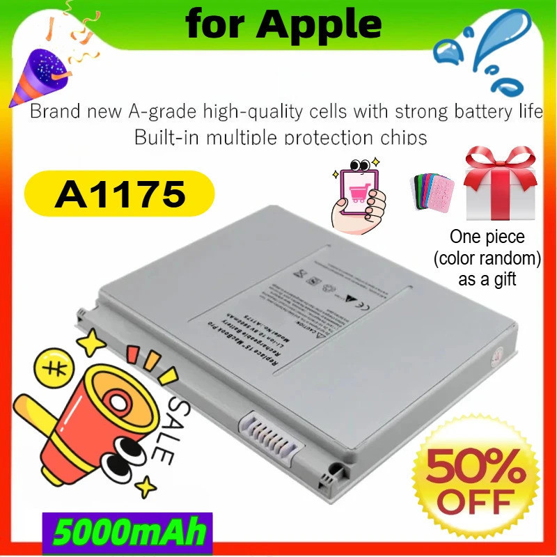 แบตเตอรี่แล็ปท็อป A1175 สําหรับ Apple MacBook Pro 15 "A1150 A1211 A1226 A1260 MA463 MA464 MA600 MA60