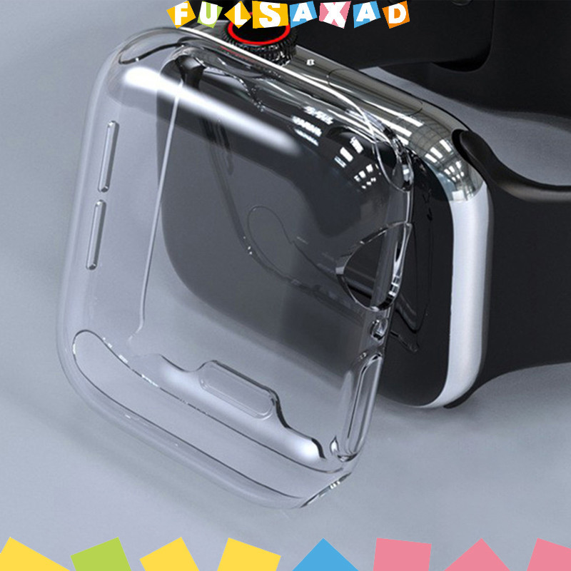 เคส TPU ใสอ่อนสำหรับ for Apple Watch IWatch Series 11 10 9 8 7 6 5 4 3 Ultra/SE 3 2 49 46 45 41 44 40 42 38mm