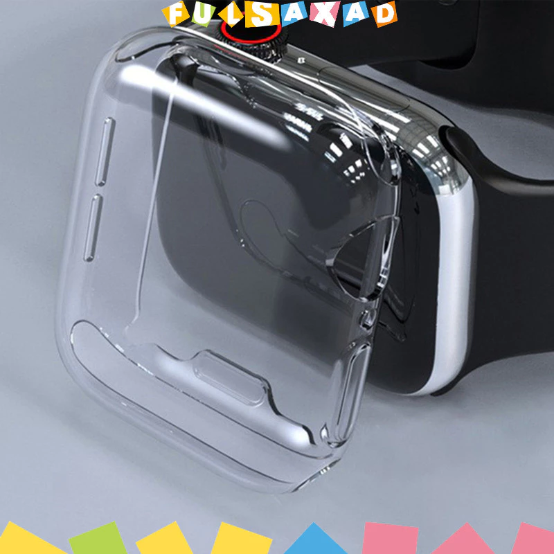 เคส TPU ใสอ่อนสำหรับ for Apple Watch IWatch Series 11 10 9 8 7 6 5 4 3 Ultra/SE 3 2 49 46 45 41 44 40 42 38mm