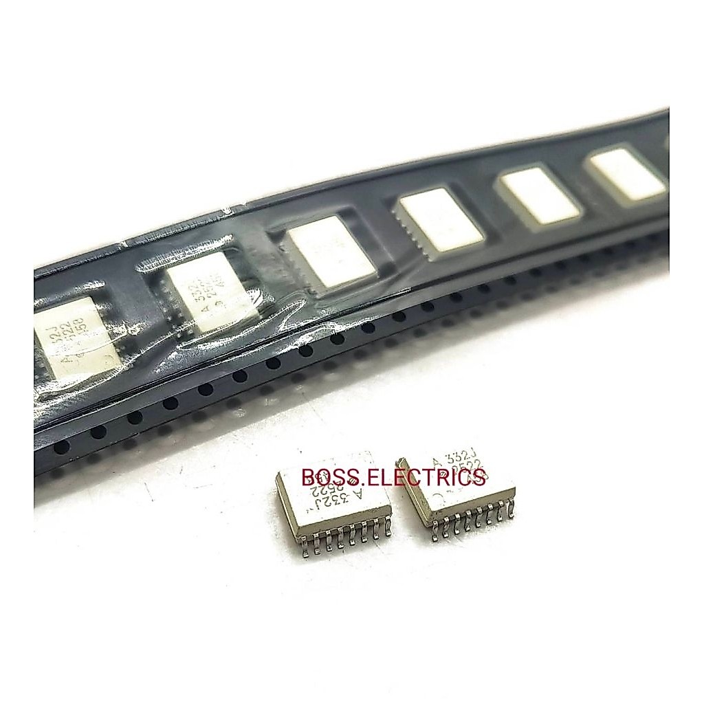 ราคา 1ตัว 👉👉 HCPL-332J SMD-16 A332J A 332J HCPL332J IGBT Gate Driver Optocoupler with Integrated ออป