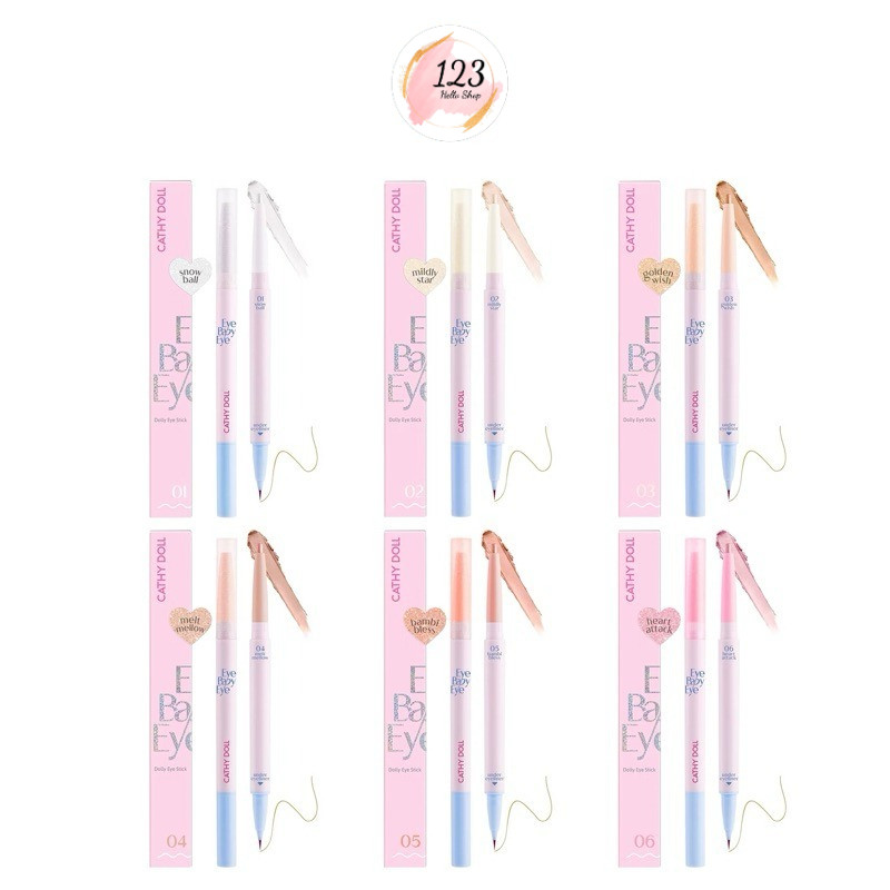 Cathy Doll Eye Baby Eye Dolly Eye Stick ปากกาดอลลี่อาย มีซิมเมอร์ ✨