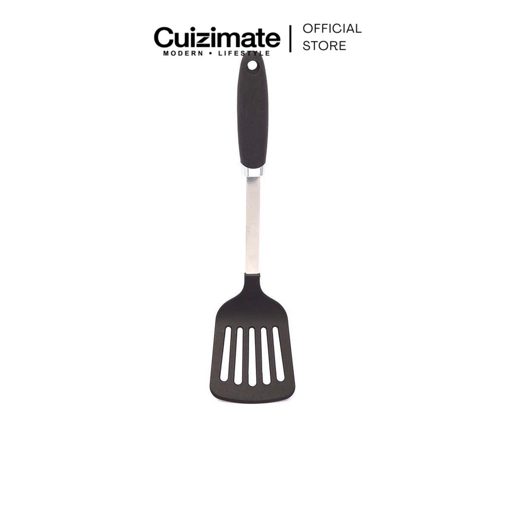 CUIZIMATE เครื่องครัว ตะหลิวไนล่อน กระบวยไนล่อน วัสดุด้าม BAKELITE ทนความร้อนสูง ปลอดภัย ทนทาน