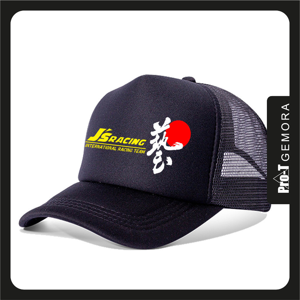 Js 2025 fashion Racing Team Trucker Cap