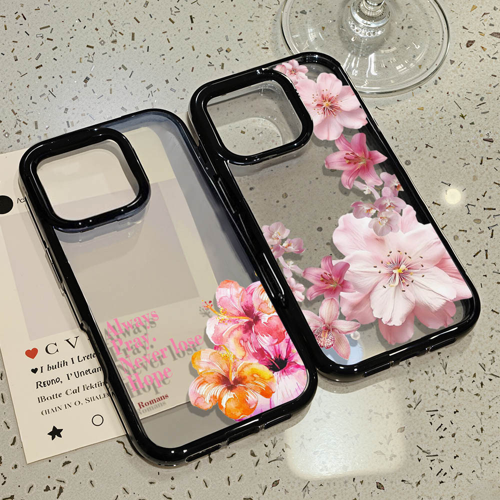 เคสโทรศัพท์ For iPhone 11 13 16 ProMax Case iPhone 13 14 15 ProMax 12 13 ProMax 13 12 Proเคสโทรศัพท์มือถืออะครีลิครูใหญ่